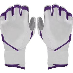 Gants de baseball en cuir personnalisés, gants de frappe à doigts entiers, gants de baseball professionnels durables pour jeunes et adultes, protection des mains - Product Image 1