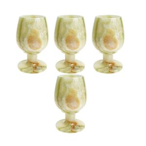 Elegante vaso de mármol pulido hecho a mano para el hogar, hoteles, cocinas, bares, regalos - Product Image 4