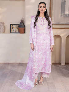 Cozy Winter Linen Collection Hombres Mujeres Pakistani Indian Formal Salwar Kameez 3 piezas Bordado Cosido Georgette Ropa informal - Product Image 2