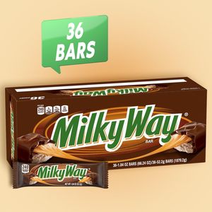 Barres de chocolat au lait MilkyWay, format familial, 1,84 oz, paquet de 36 - Product Image 6