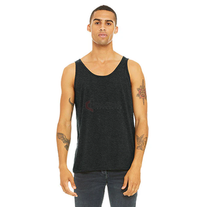 Débardeur T-shirt sans manches à séchage rapide Running Fitness Gym Vest Round Neck Workout Tops Fabricant - Product Image 3