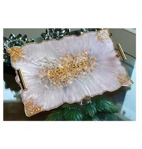 Plato grande de resina de aspecto supercaro 2025 con bandeja de alta calidad para restaurante, Hotel, hogar, uso de placas de tierra de resina - Product Image 4