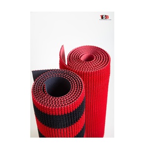 แผ่นรองหญ้าเทียมลายทางทำด้วยมือทำจากพีวีซีสำหรับสวนระเบียง - Product Image 2