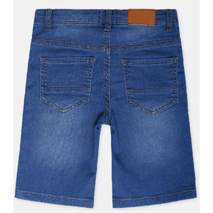 2025 último estilo Vintage Loose Fit desgastado lavado hombres pantalones cortos de mezclilla verano nuevos hombres moda estiramiento casual desgaste pantalones cortos de mezclilla - Product Image 2