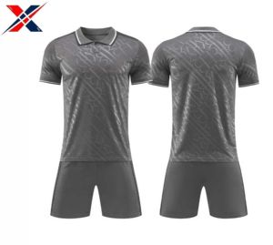 Tenues de football personnalisées avec logo, entraînement professionnel, ballon de football, tissu 100% polyester, hommes, femmes, équipe, match, nouveaux modèles - Product Image 6