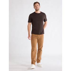 เสื้อยืดแขนสั้นสีเบจ300กรัมเสื้อยืดคอกลมทรงหลวมและธรรมดาสำหรับผู้ชายผู้หญิง - Product Image 4