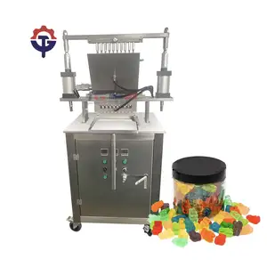 TG Confectionery Industry Highly recommend Semi-automated gummy jelly hard candy bear lollipop depositor making machine