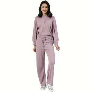 Vente en gros logo personnalisé vêtements d'entraînement pour femmes survêtement 2 pièces ensemble survêtement fermeture éclair survêtements femmes survêtement jogging survêtement - Product Image 1