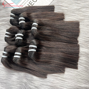 PRECIO ECONÓMICO Cabello Humano Vietnamita Remy Doble Trama Cabello Virgen Liso 100g Modelo T39 Paquete - Product Image 3