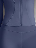 Vêtements de sport en polyester pour la course à pied - Veste de sport à manches longues, pantalon de cyclisme et de randonnée, pantalon de fitness ajusté pour le fessier