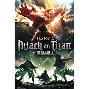 Affiche d'anime Attack on Titan - Saison 2 - Key Art - Product Image 3