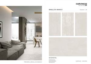 Apolo Ivory Design 600X1200mm 60X20 cm Carreaux vitrifiés émaillés en porcelaine pour des applications élégantes sur les murs et les sols - Product Image 3