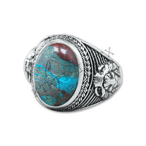 Oval Shape Multi Color <b>Crystal</b> Gemstone Bezel Setting Brass Assorted <b>Rings</b> Silver Plated Solitaire Birthstone Turkish <b>Rings</b> Lots - Product Image 5