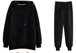 Survêtements évasés pour hommes avec broderie au nouveau design Survêtements empilés à motifs solides pour vêtements de rue - Product Image 5