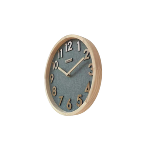 Unique Design Fashion Custom Design Industrial Antique Style Mechanical Analog Imitative <b>Wooden</b> 15mm Thick Plate <b>Wall</b> <b>Clock</b> - Product Image 5