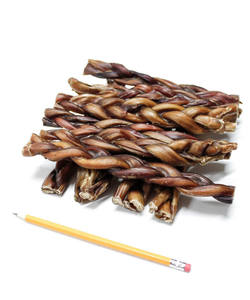 איכות הטובה ביותר של טבע מיני קלוע קלוע מקל כלב ללעוס ומחיר הסיטונאי עם איכות עליונה על ידי יד מלאכה - Product Image 4