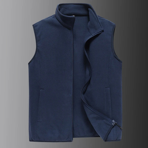 Nouvelle collection Hiver 2024 – Gilet en polaire de laine chaud pour homme, respirant, écologique, anti-boulochage, sans manches, décontracté - Product Image 5