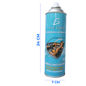 Abrillantador de Vinilo y Neumáticos en Aerosol de 450 ml, Producto Líquido para el Cuidado del Automóvil, para el Mantenimiento de Vehículos - Product Image 6