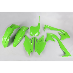 KIT accessori in plastica per Kawasaki KXF 450 2018-2018 Verde colore 026 - Product Image 1