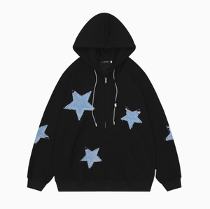 เสื้อฮู้ดดี้ทรงปกติ ไม่มีเชือก ผ้าฟลีซหนานุ่ม คุณภาพสูง สไตล์สตรีทแวร์ สำหรับผู้ชาย ผ้าฝ้าย 100% น้ำหนัก 430 กรัม เหมาะสำหรับฤดูหนาว - Product Image 3