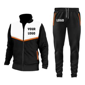 Vente chaude, ensembles de mode pour hommes, sweat-shirt en polyester et coton, pantalon de survêtement, costume deux pièces, survêtement personnalisé pour hommes, haute qualité - Product Image 1