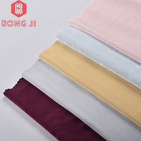 Precio de fábrica 95% poliéster 5% Spandex 80-90gsm 50D Spandex tela elástica para vestido de noche de mujer