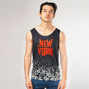 Débardeurs pour hommes en coton 100% de haute qualité, personnalisables, avec des motifs en transfert thermique, services OEM ODM, respirants et confortables - Product Image 1