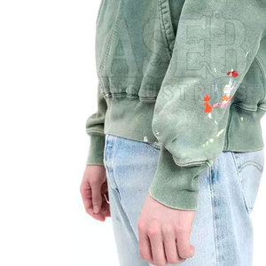 Sweats à capuche grande taille pour hommes 100% coton respirant et quantité minimale de commande bas pour l'hiver à des prix abordables - Product Image 6