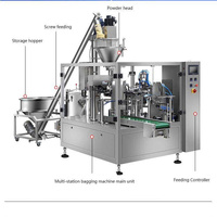 Machine d'emballage automatique électrique en acier inoxydable pour sachets de boissons et aliments préformés Great Wall 1600mmx1550mmx1750mm, facile à utiliser
