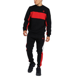 Conjunto Deportivo de Alta Calidad para Hombre, Personalizable con Logotipo, Ligero, Transpirable, 100% Algodón, Estilo Urbano, Mangas Largas, Invierno, Color Sólido, Multicolor - Product Image 1