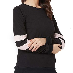 Nueva llegada OEM diseño personalizado último estilo de moda ropa de mujer sudaderas con capucha sudaderas manga larga algodón poliéster ropa de invierno - Product Image 2