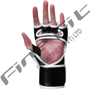 Gants de sparring de haute qualité entraînement professionnel MMA Muay Thai Sparring gants de boxe en cuir Pu - Product Image 2