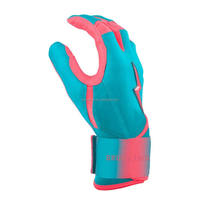 Gants de baseball Broce Bolt OEM en cuir pour l'interieur de terrain, haute adhérence, antidérapants, respirants, pour l'entraînement et les matchs sportifs