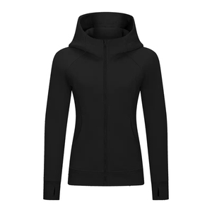 Nouvelle fermeture éclair personnalisée sweats à capuche pour femmes grande taille sweats à capuche pour femmes à bas prix entièrement personnalisation poche latérale du pakistan - Product Image 5