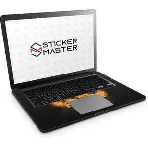 Pegatina para Portátil con Diseño de Llamas, Serie Poker Master, Calcomanías Decorativas - Product Image 3