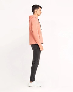 เสื้อฮู้ดสวมหัวแนวสตรีทแวร์ฤดูหนาวสำหรับผู้ชายผ้าฝ้าย100% พิมพ์ลายดิจิตอล - Product Image 5