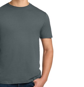 Camisetas de Cuello Redondo para Hombre, 100% Algodón de Alta Calidad, Estilo Casual, Cómodas, Corte Holgado/Recto/Amplio, Secado Rápido, Transpirables, Diseño Liso - Product Image 3