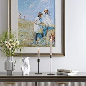 Candelero cónico negro de aluminio recién llegado en tres tamaños ecológico hecho a mano para decoración de mesa de hogar y boda - Product Image 5