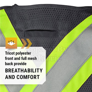 Chaleco de Seguridad Confiable Directo de Fábrica con Tallas Personalizables para Exportación Global y Distribución al por Mayor - Product Image 6