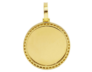 Personnalisé En Argent 925 Avec Moissanite Diamant Glacé Pendentif Photo Mémoire Pour Hommes Femmes - Product Image 3