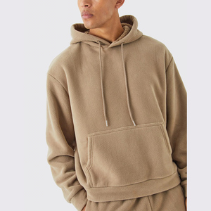 Sweat à capuche zippé décontracté pour hommes prix d'usine - Product Image 3