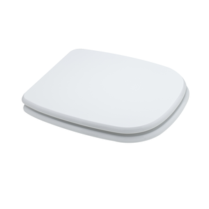 Couvre-siège de toilette blanc modèle Alfana compatible avec les toilettes modèle Alfana blanches - Product Image 1