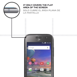 ฟิล์มกันรอยหน้าจอ ANTISHOCK สำหรับอุปกรณ์เสริมมือถือ ZTE Citrine LTE ระดับพรีเมียม - Product Image 3