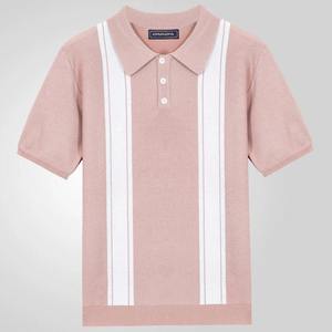 Polos de manga corta con logotipo personalizado al por mayor, camisetas polo de poliéster y algodón de alta calidad para hombre 2025 - Product Image 4