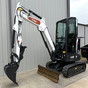 MEILLEURE OFFRE pour la nouvelle mini-excavatrice sur chenilles hydraulique 2026 de 3 tonnes et 2,5 tonnes avec moteur CE EPA et cabine agricole - Product Image 1