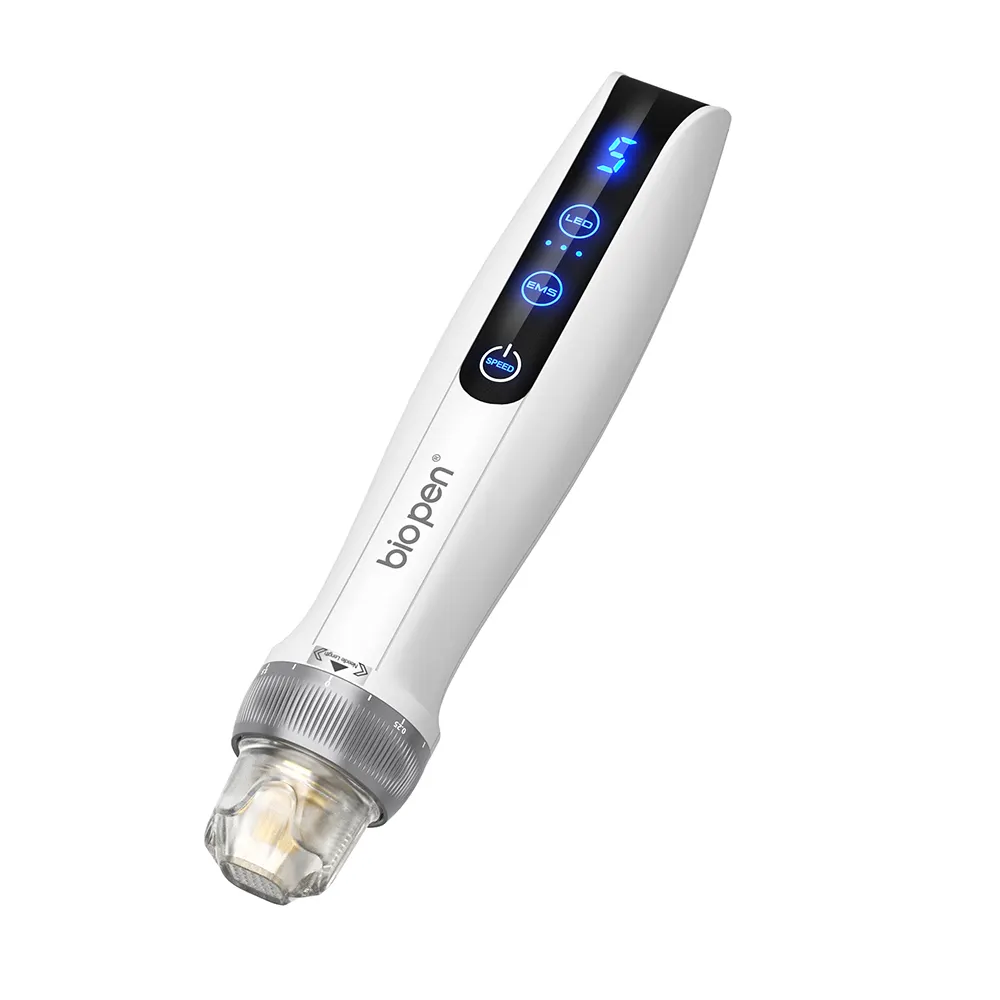 Nova tecnologia de caneta derma microagulhamento Bio Pen Q2 EMS com luz LED