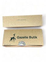 Impression en gros de logo personnalisé imprimé chaussettes textiles sous-vêtements emballage en papier kraft boîte de papier cosmétique boîte de luxe