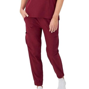 65% coton 35% Polyester matériel personnalisé vêtements pour femmes pantalons pantalons survêtement couleur rouge pantalons pour femmes pantalons adultes - Product Image 5