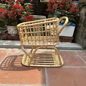Actual photos at the factory - <b>Hand</b>-woven rattan supermarket <b>cart</b> for children, Toy <b>cart</b>, Model toys, Health-friendly - Product Image 2