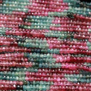 Best-seller Belles perles de tourmaline naturelle multi perles de pierres précieuses en vrac perles de tourmaline de pastèque pour la fabrication de bijoux - Product Image 5